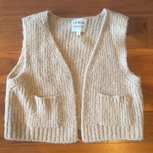 Le Bon Shoppe open vest
